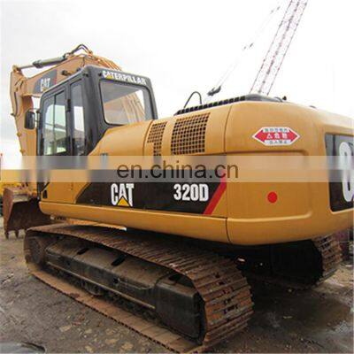 Excavator Caterpillar CAT 320D with high quality cheap used in Shanghai