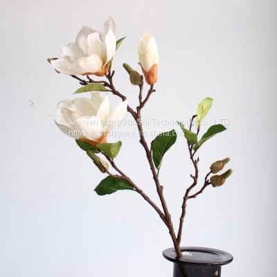 Artificial Magnolia Flowers Bouquet