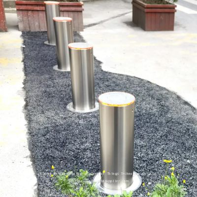Reliable Factory Super Market Parking Lot Durable Security Barrier Not Hydraulic Bollard Automatic Flexible Bollards