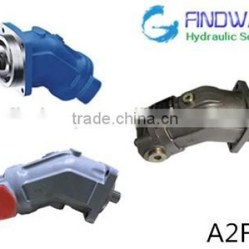 Paver and road roller hydraulic piston motor