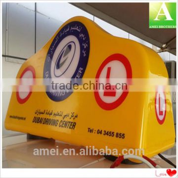 Plastic advertising light box made by vacuum forming