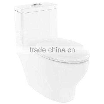 High quality New design ceramic siphonic one piece toilet/China bathroom toilet 7913