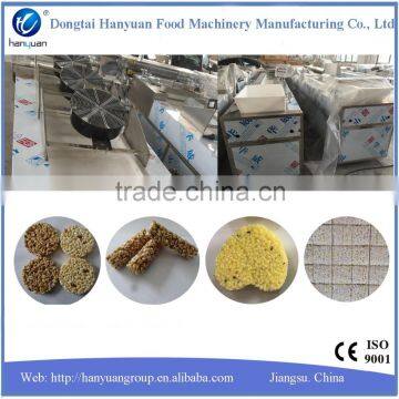 Factory offering rice candy bar machine, rice candy bar forming machine, rice candy bar cutting machine