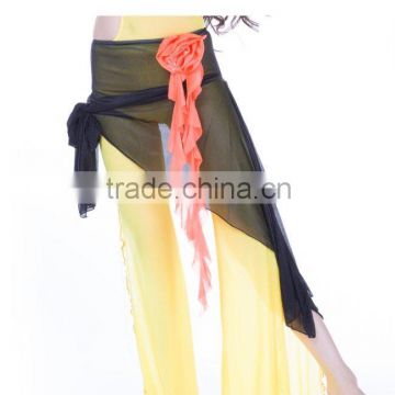 Professional Elegant Mesh Scarf belly dance hot and sexy hip scarf