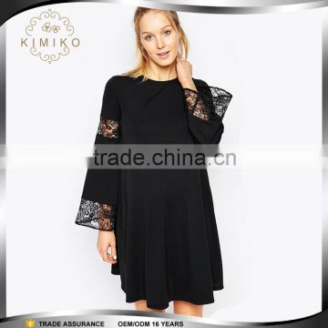 New Arrival Lace Sleeves Best Maternity Dress for Office