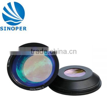High quality laser lens with CO2 and YAG