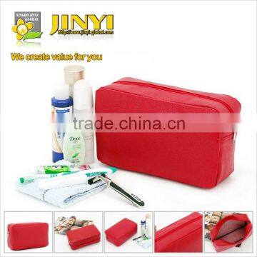 2013 litchi pu square cosmetic bag cosmetic bags for lady