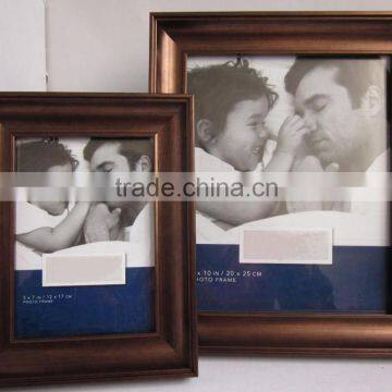 353129 PS Photo Frame Brown 5x7 and 8x10