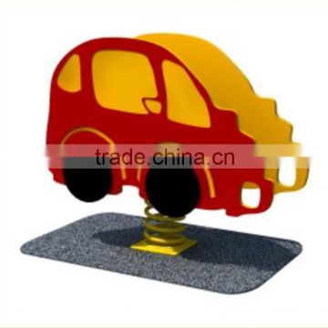 Kaiqi group Outdoor Garden Plastic PE board car Spring Rider for Kids Play