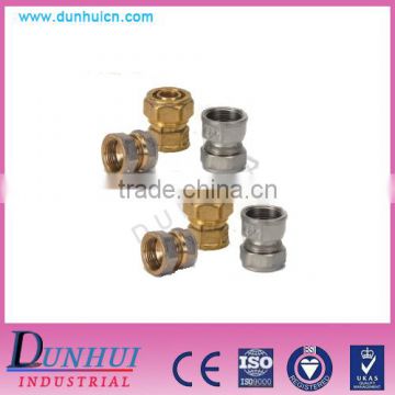 ISO9001 brass fitting female connector