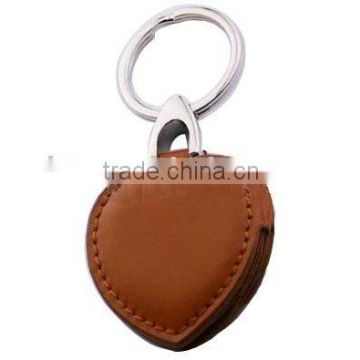Heart Shape Leather Keychains, keyholder,keyring