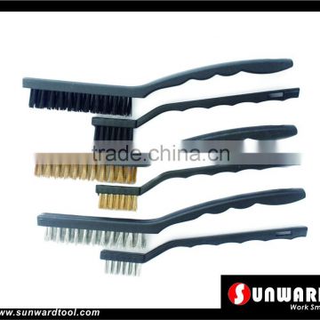 6PC Plastic Handle Wire Brush Set