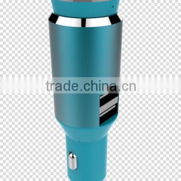 2016 New proudct Car Charger with bluetooth headset, higher hardness alloy material