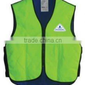 lime color cooling vest