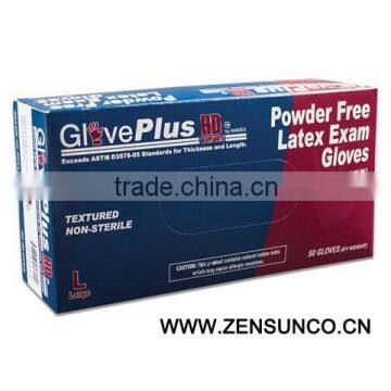 GlovePlus HD Blue Latex Exam Gloves