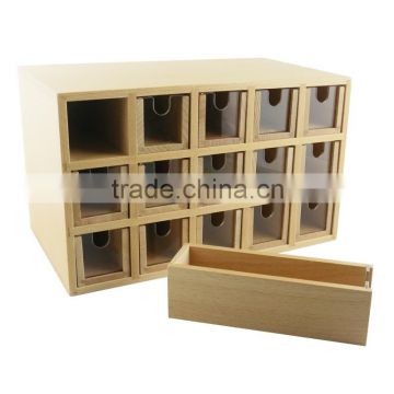Montessori classroom educational material wooden container for lables (large) 32.5*18.8*19.8cm