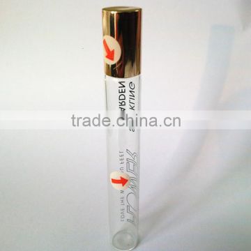 Wholesale cosmetic glass tube packaging for perfume glass bottle