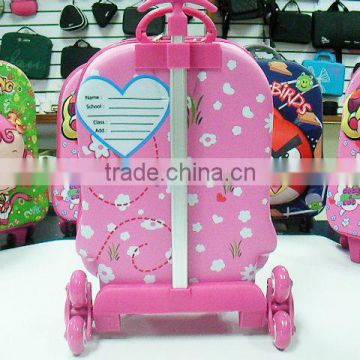 jersey kids eva luggage bag with trolley
