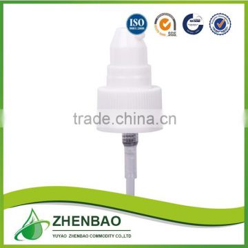 Plastic cream screw lotion pump,cream pump for skin crare bottle,treatment pump from Zhenbao Factory