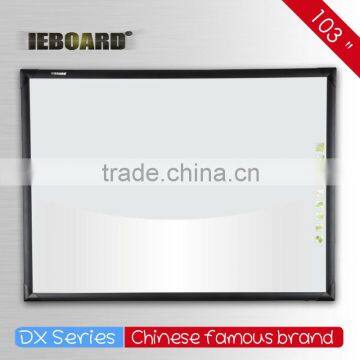 the best interactive whiteboard with Aluminum frame and two touch points optical panel