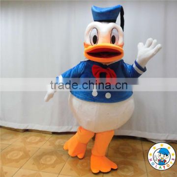 2016 duck mascot costume/movie mascot costume for adult
