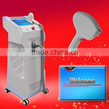 Newly designed most advanced professional 808nm diode laser skin salon hair removal instrument
