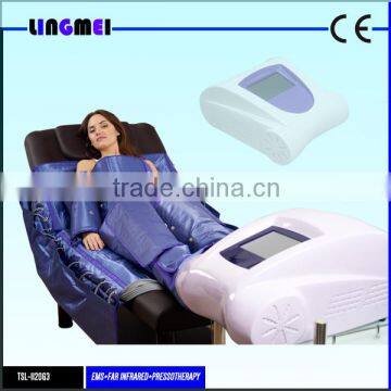 LINGMEI big discount portable massage infrared air pressure lymphatic drainage device