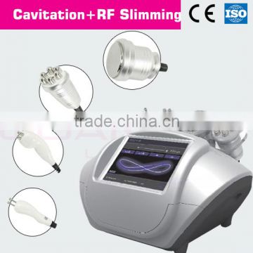 Laser cavitation rf slim machine,RF&Cavitation&Lipolaser 3 technology,8-inch touch color screen&foot switch