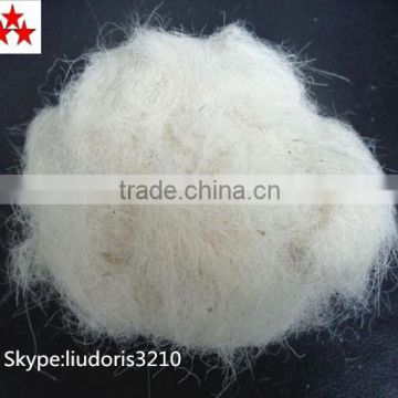 Chinese fine and carded wool noils for needle felt and flocculus