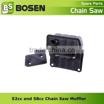 52cc 58cc 5200 5800 Chainsaw Muffler of 5200 5800 Chainsaw Spare Parts