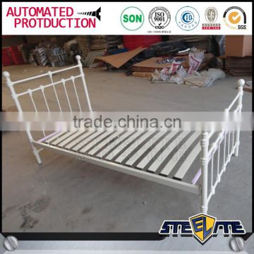 Single steel bed designs latest metal bed designs