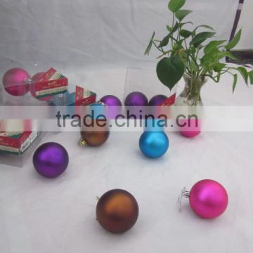 promotional Christmas ball for tree hanging, X'mas ornaments