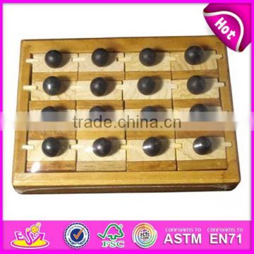 intelligent wooden board chess,most popular wooden chess borad,brain training wooden board chess WJ277630