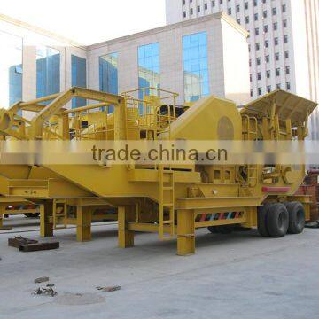 Fast Delivery Mobile Jaw Crushing Station for Crushing Project