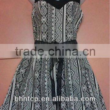 BHN906 Girl Fashion dresses Rayon New Stock lot Available