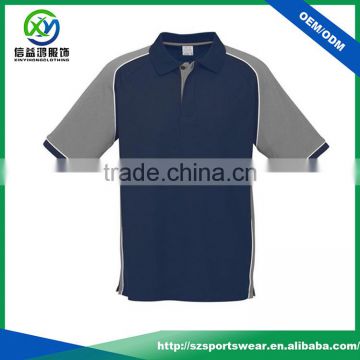 Top quality cotton golf shirts embroider logo for men