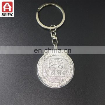 Most popular factory price custom keychain