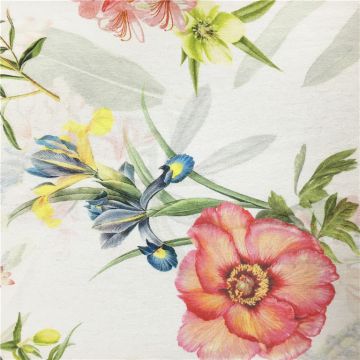 Top Selling Custom Digital Printed Floral Polyester Fabric Sublimation
