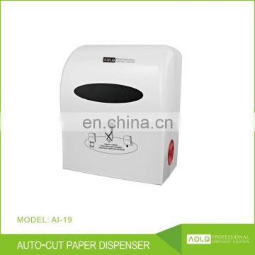 Auto-cut paper dispenser,auto-cut towel paper dispenser from shenzhen AOLQ