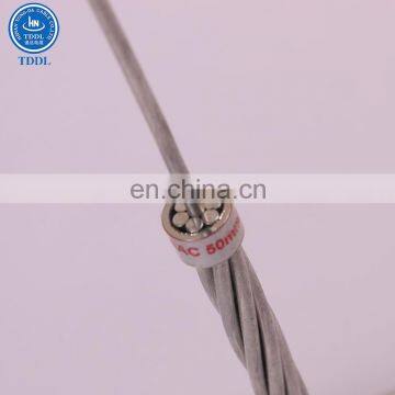 TDDL AAC Bare Conductor High quality 50mm2 aluminium AAC   conductor bare cable BS 215