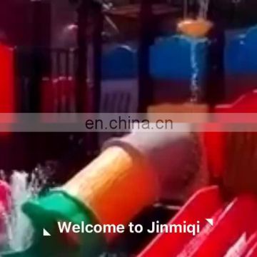 best product adult children water park equipment fiberglass playground slides for JMQ-18163A