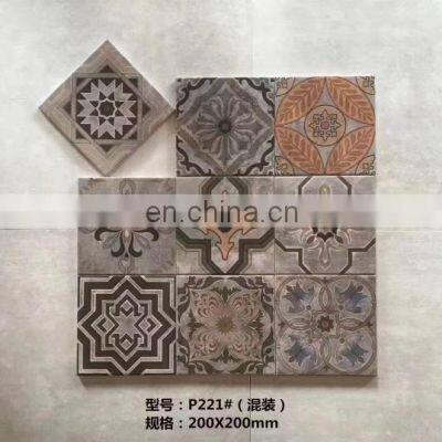 colorful  200x200mm decor  ceramic special  floor and wall tile