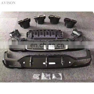 Rear Diffuser for Mercedes Benz E Class W213 E200 E250 E300 E320 E350 facelift E63AMG 2016-2020