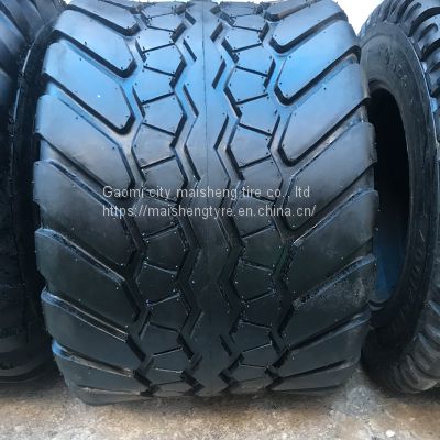 Stock supply of agricultural baling machine baling locomotive tire with coil 480/45R17