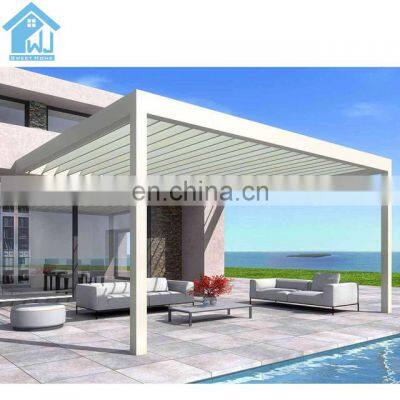 Hot Sell New Design Waterproof Sunroom Pergola Car Parking aluminum pergola