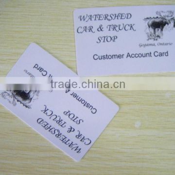PVC 125khz LF Membership card Tk4100 RFID card