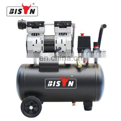 Bison China Factory Reasonable Price Piston Cheap Personalized Dental Oil Free Lownoise Air Compressor