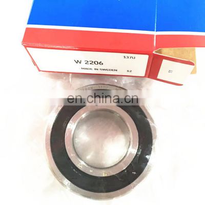 High quality 30*62*20mm 2206E-2RS1TN9 bearing W 2206 Self-aligning ball bearing 2206