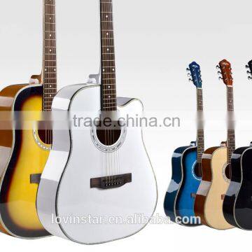 IN STOCK Cheap 41inch basswood electric acoustic guitar                        
                                                Quality Choice