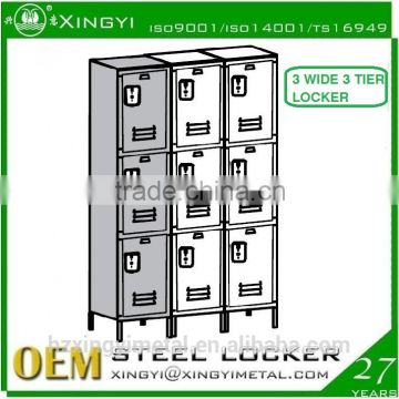 Cheap staff clothing 6 door metal steel locker